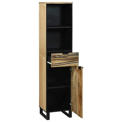 vidaXL Bathroom Cabinet Natural 38 x 33 x 160 cm Engineered Wood