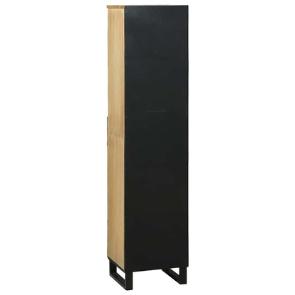 vidaXL Bathroom Cabinet Natural 38 x 33 x 160 cm Engineered Wood