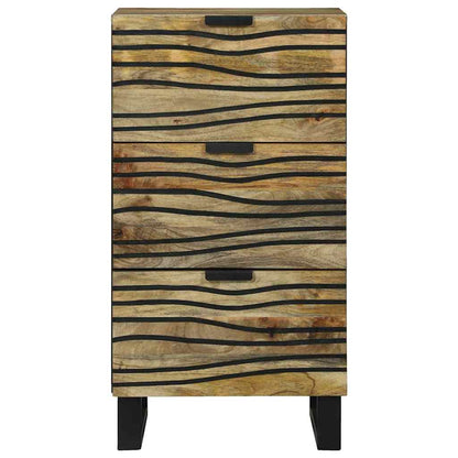 vidaXL Sideboard with Drawer Brown 40 x 33 x 75 cm Solid mango wood