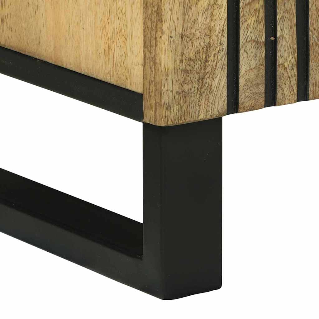 vidaXL Sideboard with Drawer Brown 60 x 33 x 75 cm Solid mango wood