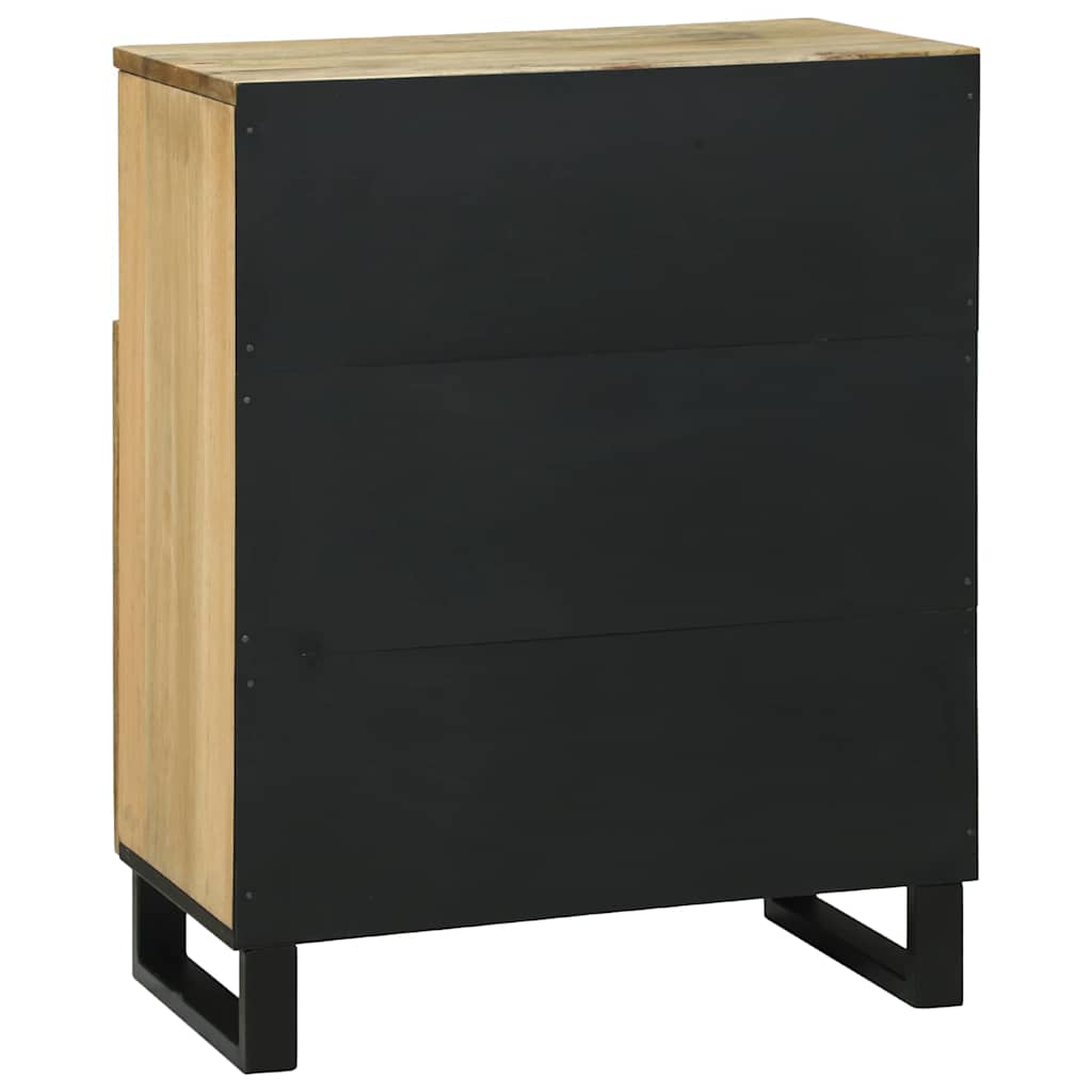 vidaXL Sideboard with Drawer Brown 60 x 33 x 75 cm Solid mango wood