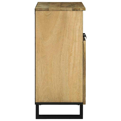vidaXL Sideboard with Drawer Brown 60 x 33 x 75 cm Solid mango wood