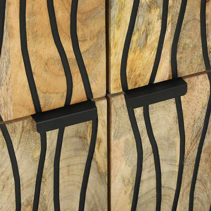 vidaXL Sideboard Brown 60 x 33 x 75 cm Solid mango wood