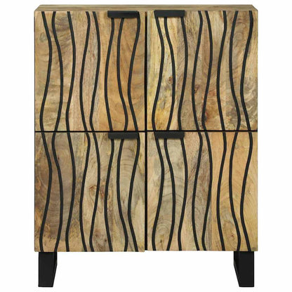 vidaXL Sideboard Brown 60 x 33 x 75 cm Solid mango wood