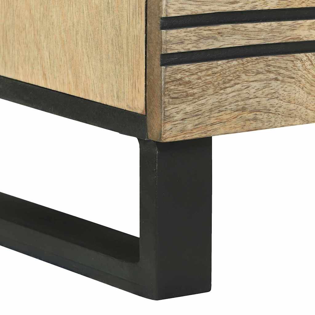 vidaXL Sideboard Brown 80 x 33 x 75 cm Solid mango wood