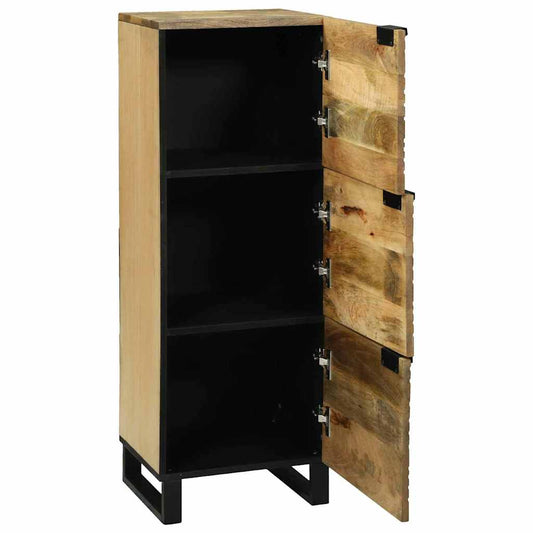 vidaXL Highboard Brown 40 x 33 x 110 cm Solid mango wood