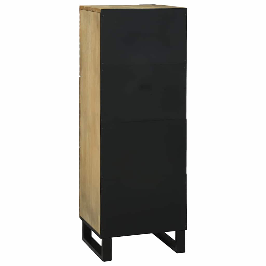 vidaXL Highboard Brown 40 x 33 x 110 cm Solid mango wood