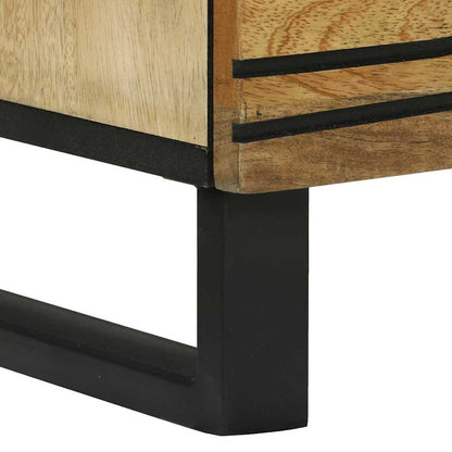 vidaXL Highboard Brown 60 x 33 x 100 cm Solid mango wood