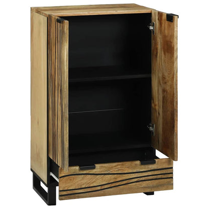 vidaXL Highboard Brown 60 x 33 x 100 cm Solid mango wood