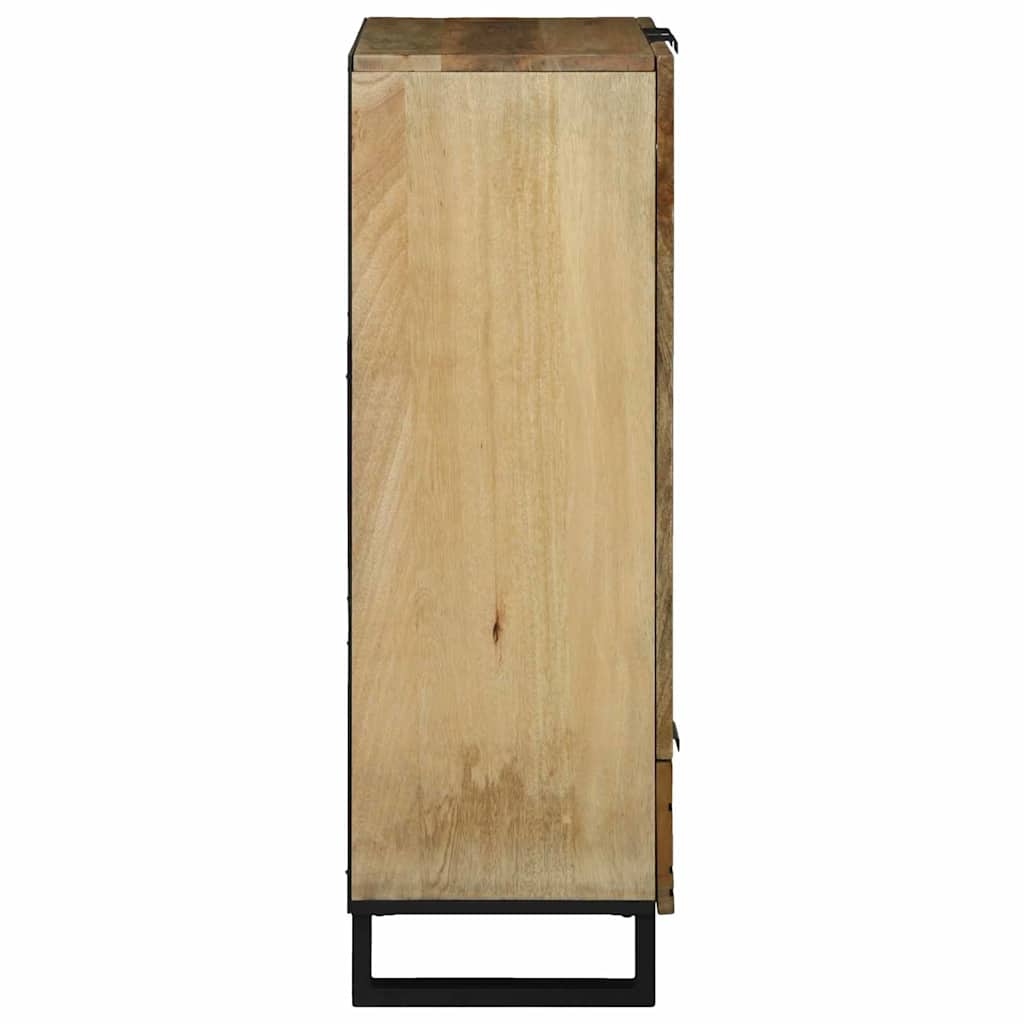 vidaXL Highboard Brown 60 x 33 x 100 cm Solid mango wood