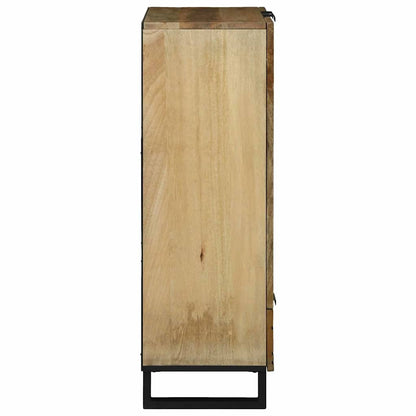 vidaXL Highboard Brown 60 x 33 x 100 cm Solid mango wood