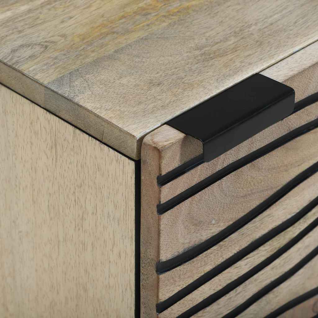 vidaXL Bedside Cabinet 2 pcs White 40 x 33 x 46 cm Engineered Wood