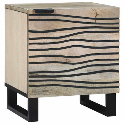 vidaXL Bedside Cabinet 2 pcs White 40 x 33 x 46 cm Engineered Wood