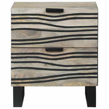 vidaXL Bedside Cabinet White 40 x 33 x 46 cm Engineered Wood