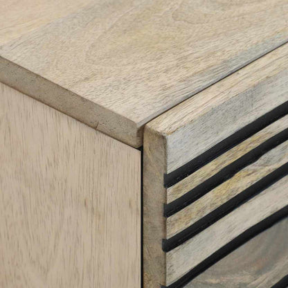 vidaXL Bedside Cabinet 2 pcs White 40 x 33 x 46 cm Engineered Wood