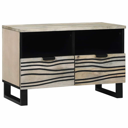 vidaXL TV Units with Drawer White 70 x 33 x 46 cm Engineered wood