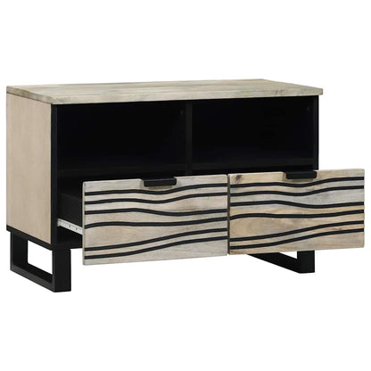 vidaXL TV Units with Drawer White 70 x 33 x 46 cm Engineered wood