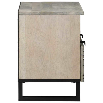 vidaXL TV Units with Drawer White 70 x 33 x 46 cm Engineered wood