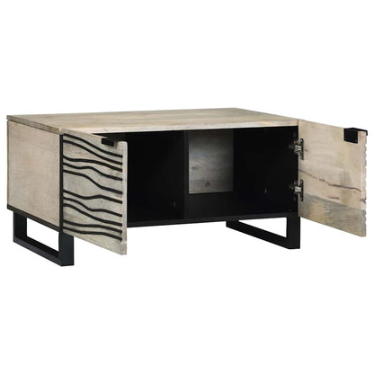 vidaXL Coffee Table White 80 x 50 x 40 cm Engineered Wood