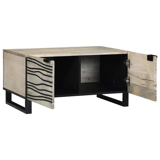 vidaXL Coffee Table White 80 x 50 x 40 cm Engineered Wood