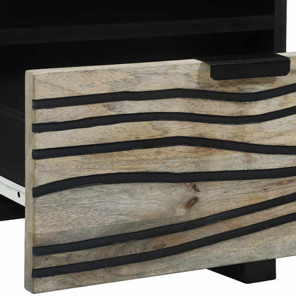 vidaXL Bedside Cabinet White 40 x 33 x 46 cm Engineered Wood