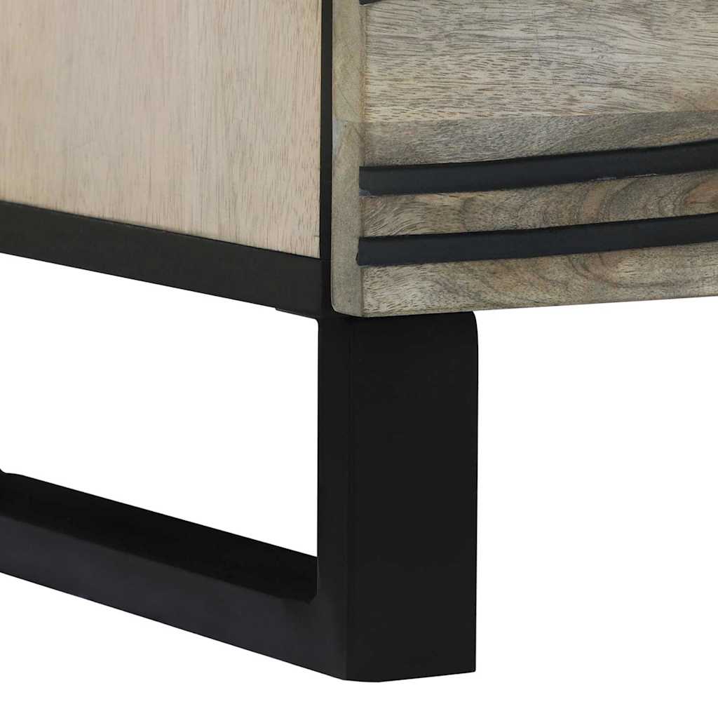 vidaXL Bedside Cabinet White 40 x 33 x 46 cm Engineered Wood