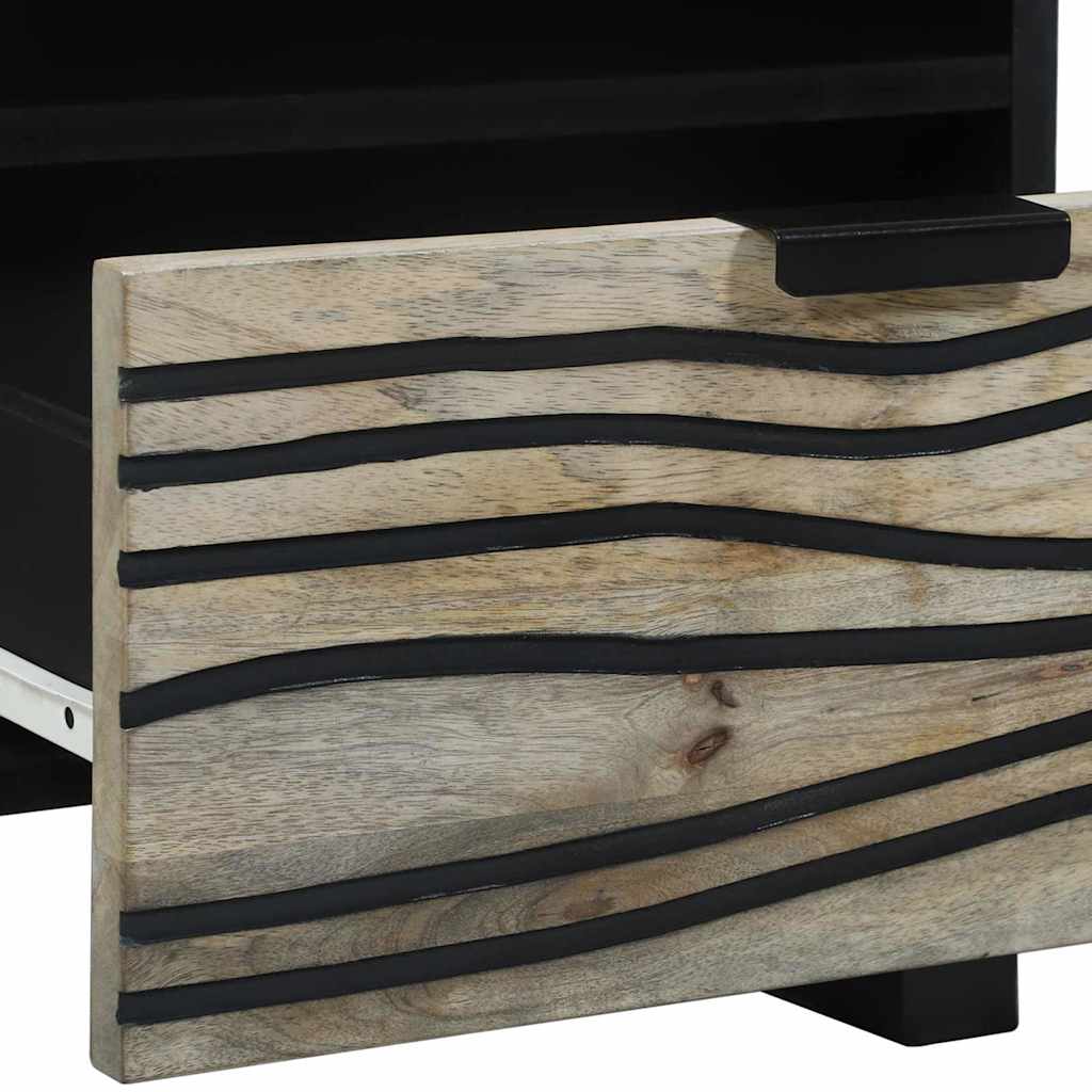 vidaXL Bedside Cabinet 2 pcs White 40 x 33 x 46 cm Engineered Wood