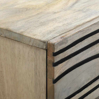vidaXL Bedside Cabinet White 50 x 33 x 60 cm Engineered Wood