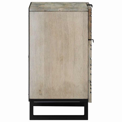 vidaXL Bedside Cabinet White 50 x 33 x 60 cm Engineered Wood