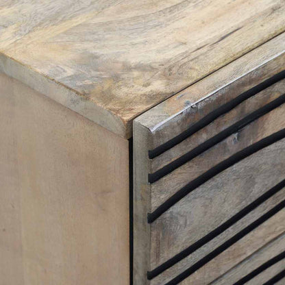 vidaXL Bedside Cabinet White 50 x 33 x 62 cm Engineered Wood