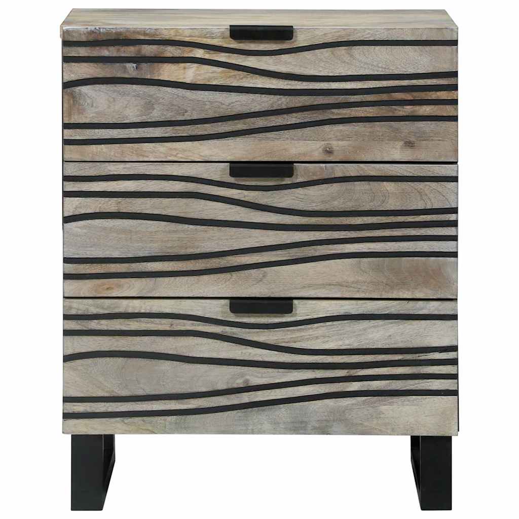 vidaXL Bedside Cabinet White 50 x 33 x 62 cm Engineered Wood