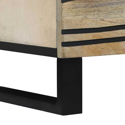 vidaXL Bedside Cabinet White 50 x 33 x 62 cm Engineered Wood