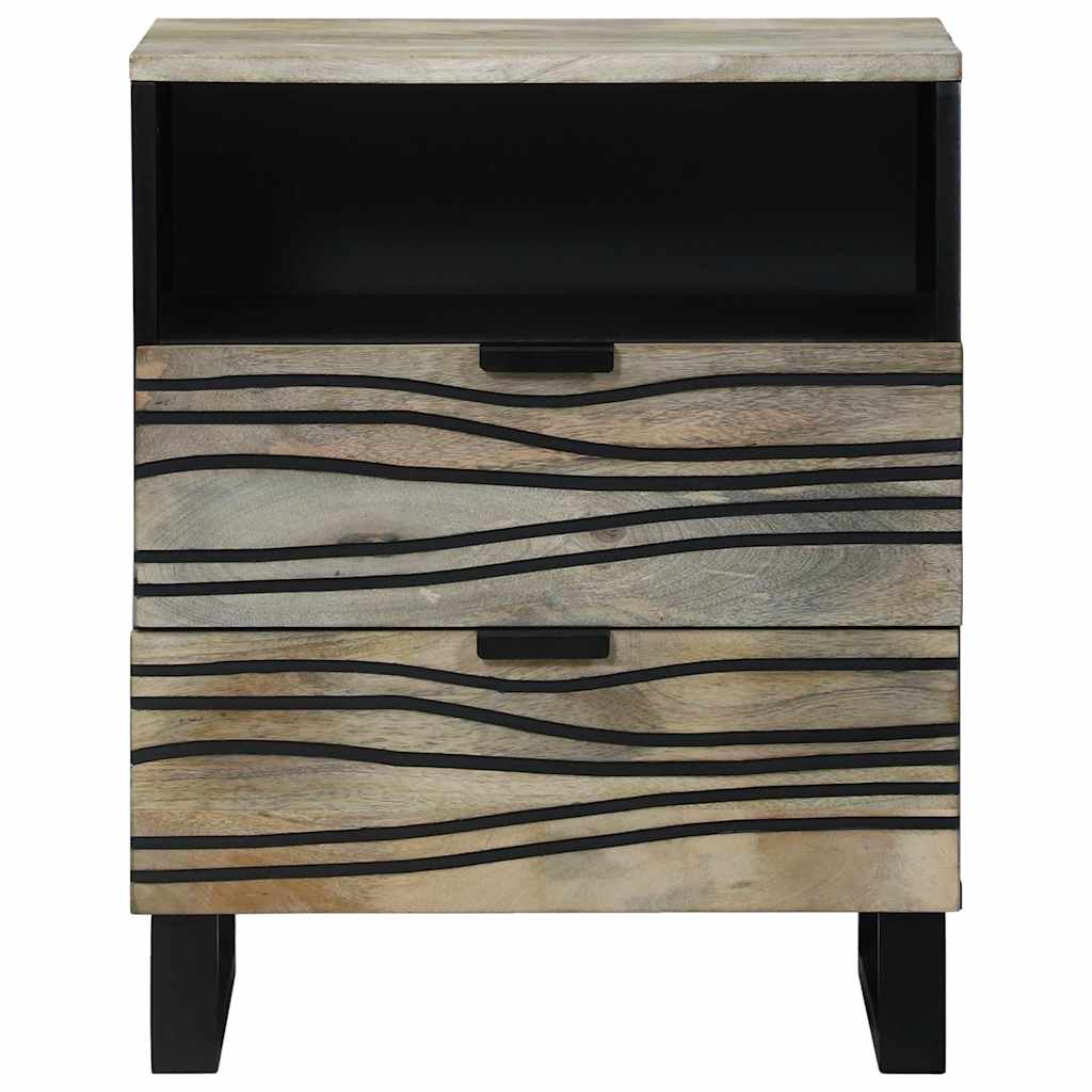 vidaXL Bedside Cabinet White 50 x 33 x 62 cm Engineered Wood