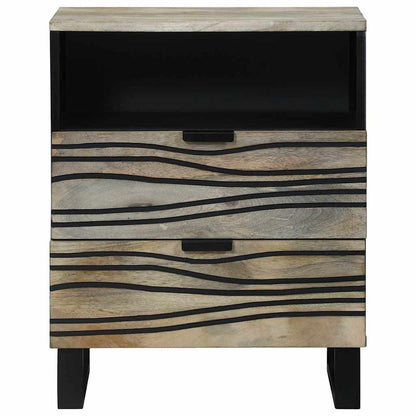 vidaXL Bedside Cabinet White 50 x 33 x 62 cm Engineered Wood
