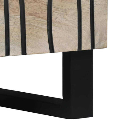 vidaXL Bedside Cabinet White 50 x 33 x 60 cm Engineered Wood