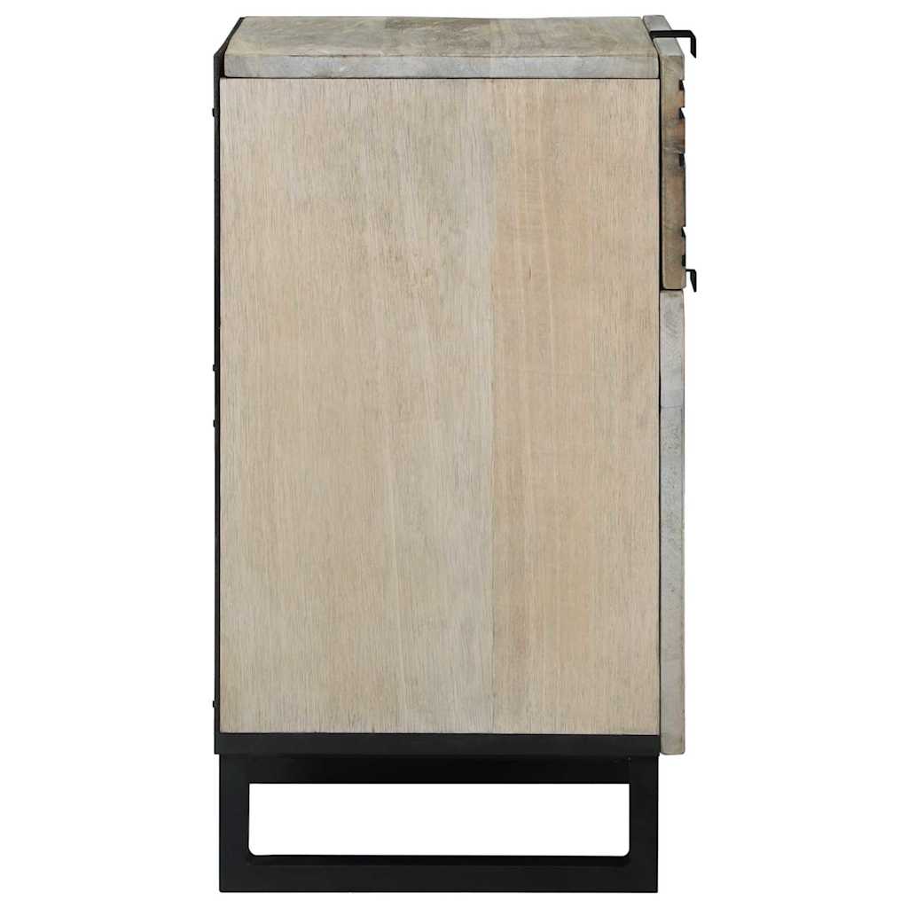 vidaXL Bedside Cabinet White 50 x 33 x 60 cm Engineered Wood