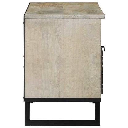 vidaXL TV Units with Drawer White 105 x 33 x 46 cm Engineered wood