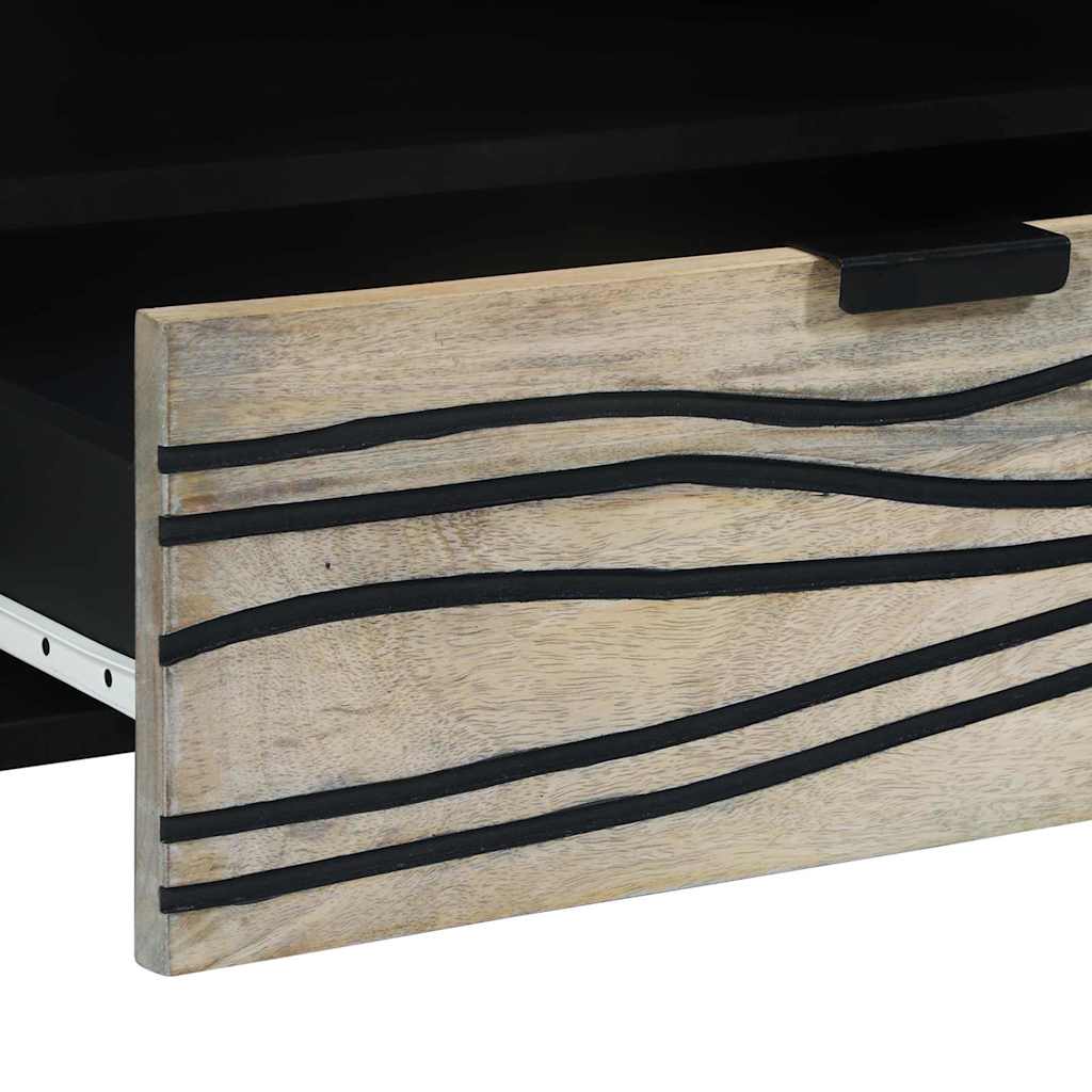 vidaXL TV Units with Drawer White 80 x 33 x 46 cm Engineered wood
