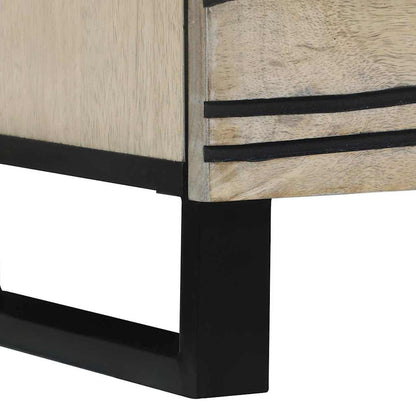 vidaXL TV Units with Drawer White 80 x 33 x 46 cm Engineered wood