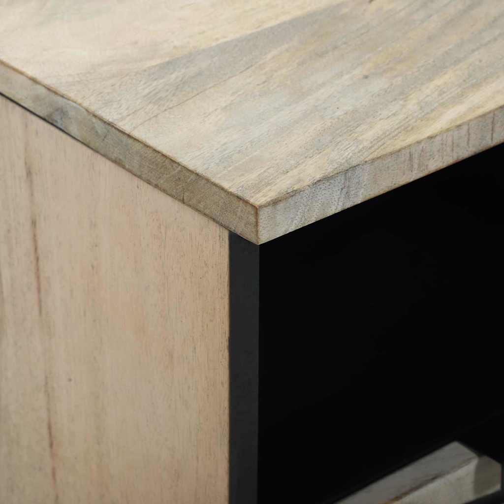 vidaXL TV Units with Drawer White 100 x 33 x 46 cm Engineered wood