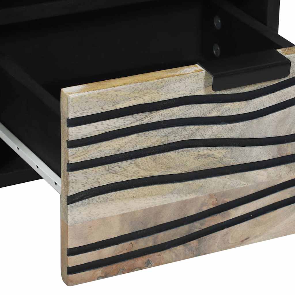vidaXL TV Units with Drawer White 100 x 33 x 46 cm Engineered wood