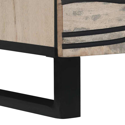 vidaXL TV Units with Drawer White 100 x 33 x 46 cm Engineered wood
