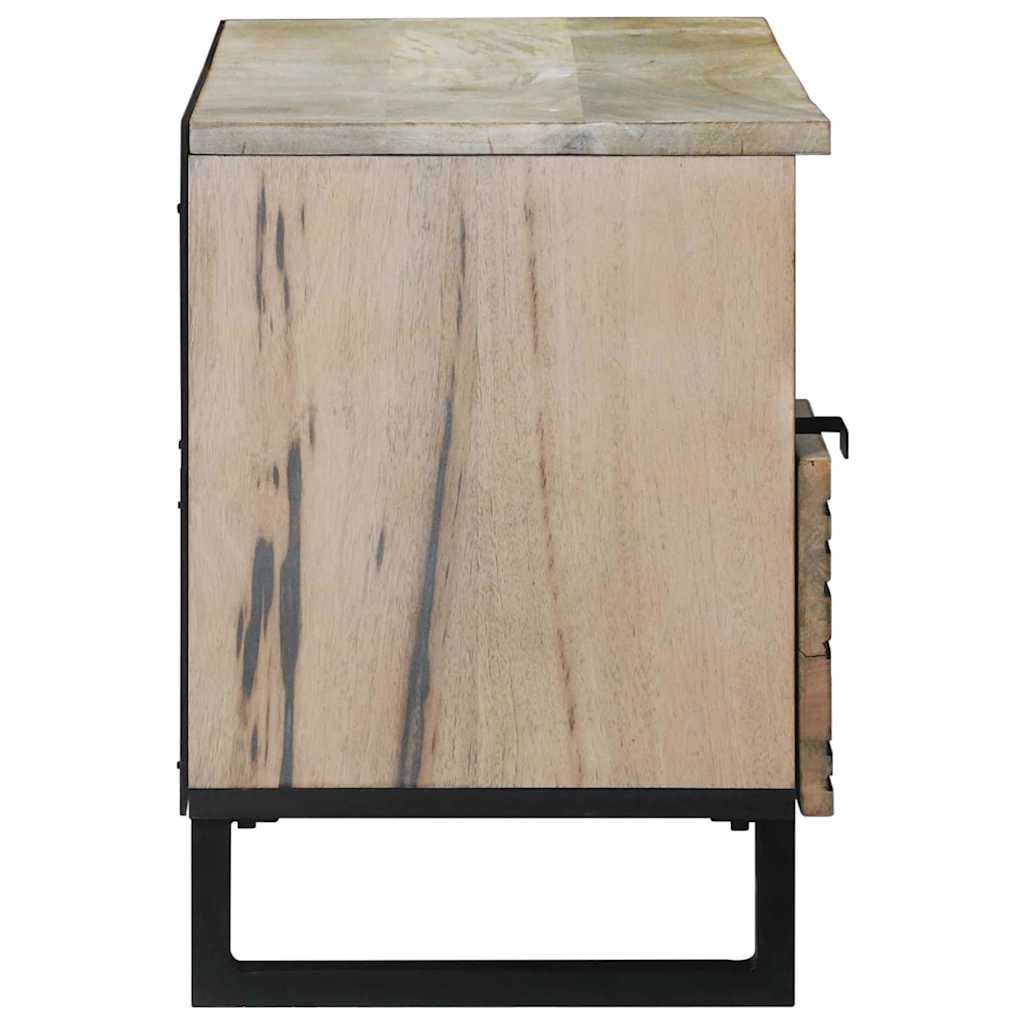 vidaXL TV Units with Drawer White 100 x 33 x 46 cm Engineered wood