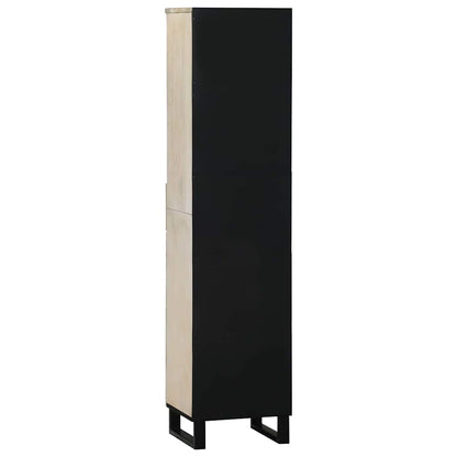 vidaXL Bathroom Cabinet White 38 x 33 x 160 cm Engineered Wood