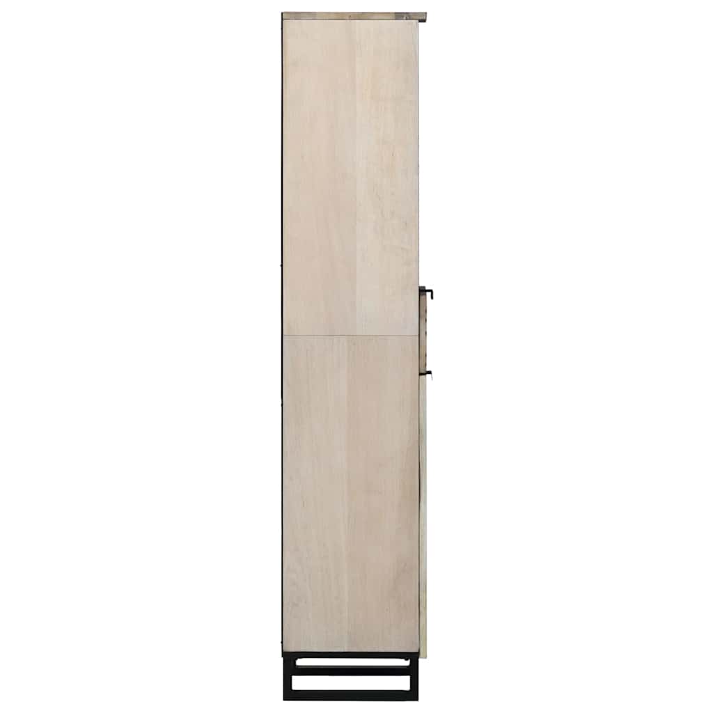 vidaXL Bathroom Cabinet White 38 x 33 x 160 cm Engineered Wood