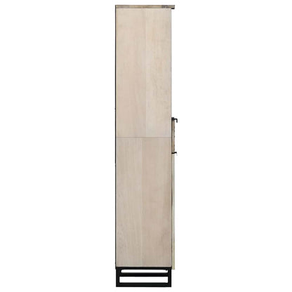 vidaXL Bathroom Cabinet White 38 x 33 x 160 cm Engineered Wood