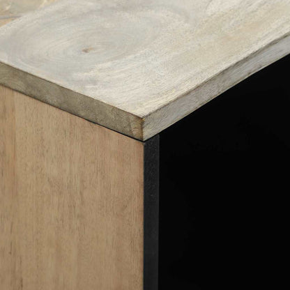 vidaXL Sideboard White 80 x 33 x 75 cm Solid mango wood