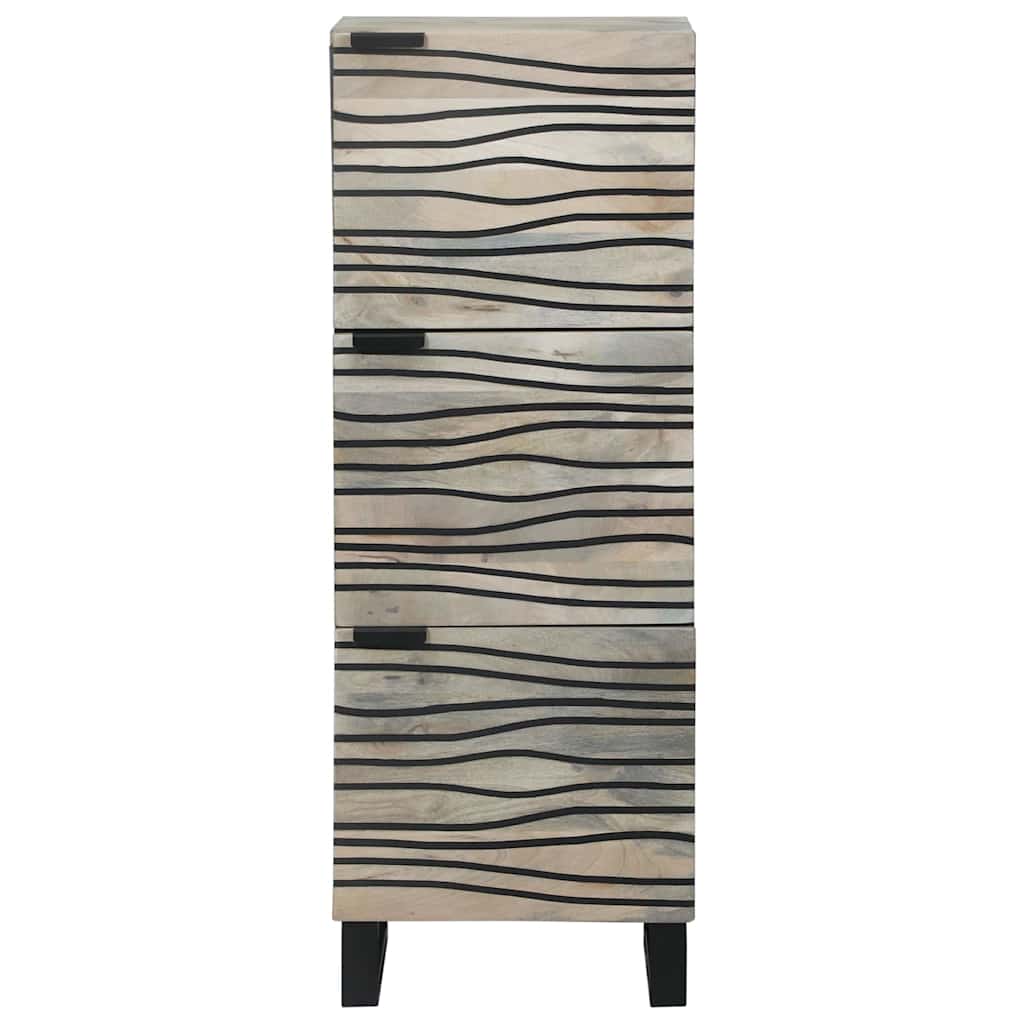 vidaXL Media Storage Cabinets & Racks White and Black 40 x 33 x 110 cm