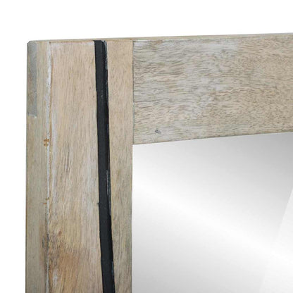 vidaXL Bathroom Mirror Rectangular with Mirror White 50 x 2.5 x 70 cm