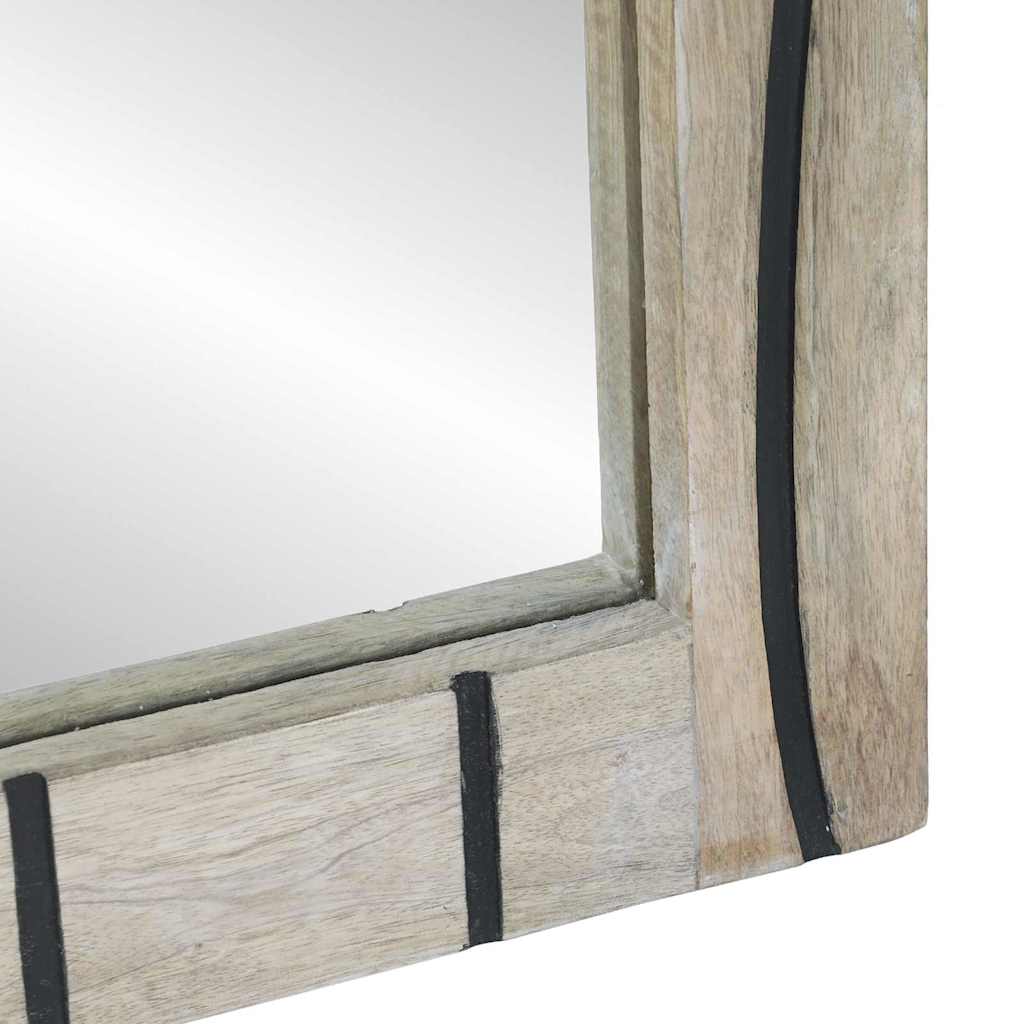 vidaXL Bathroom Mirror Rectangular with Mirror White 50 x 2.5 x 70 cm